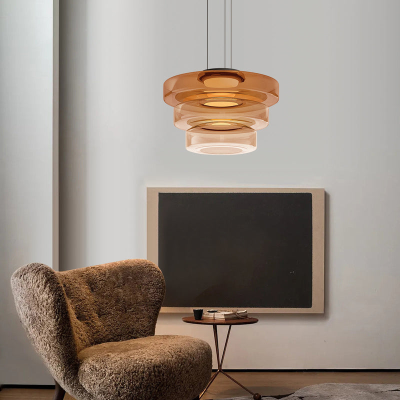 Tiered Pendant Light – Multi-Layered Ceiling Lamp