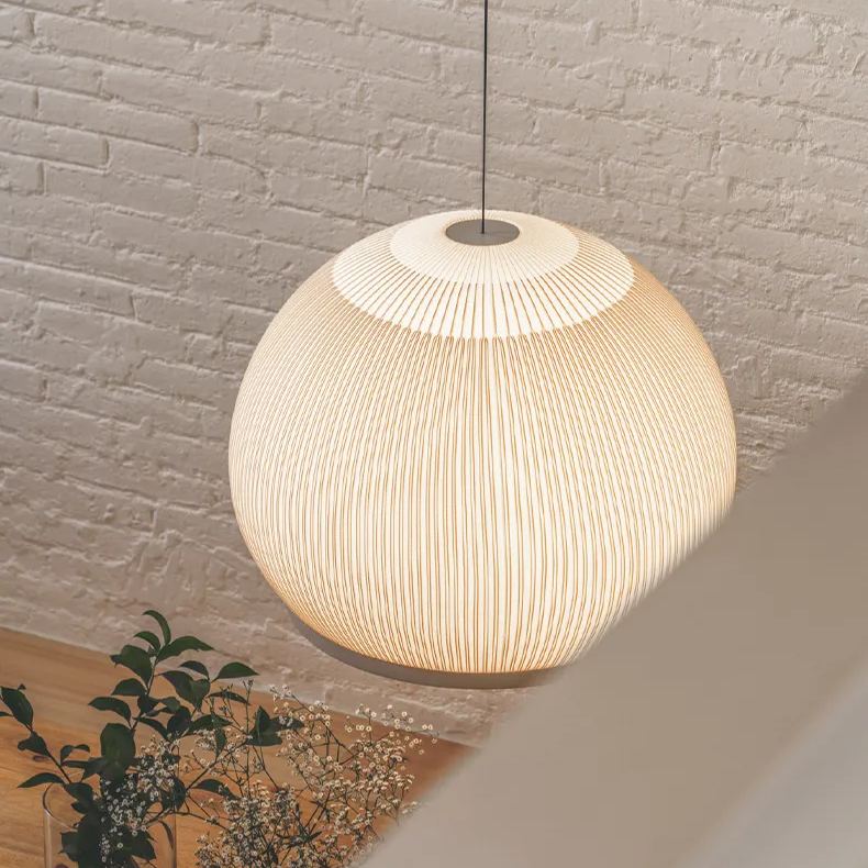 Minimalist Zen Hanging Lamp - Scandi Style Interior Pendant