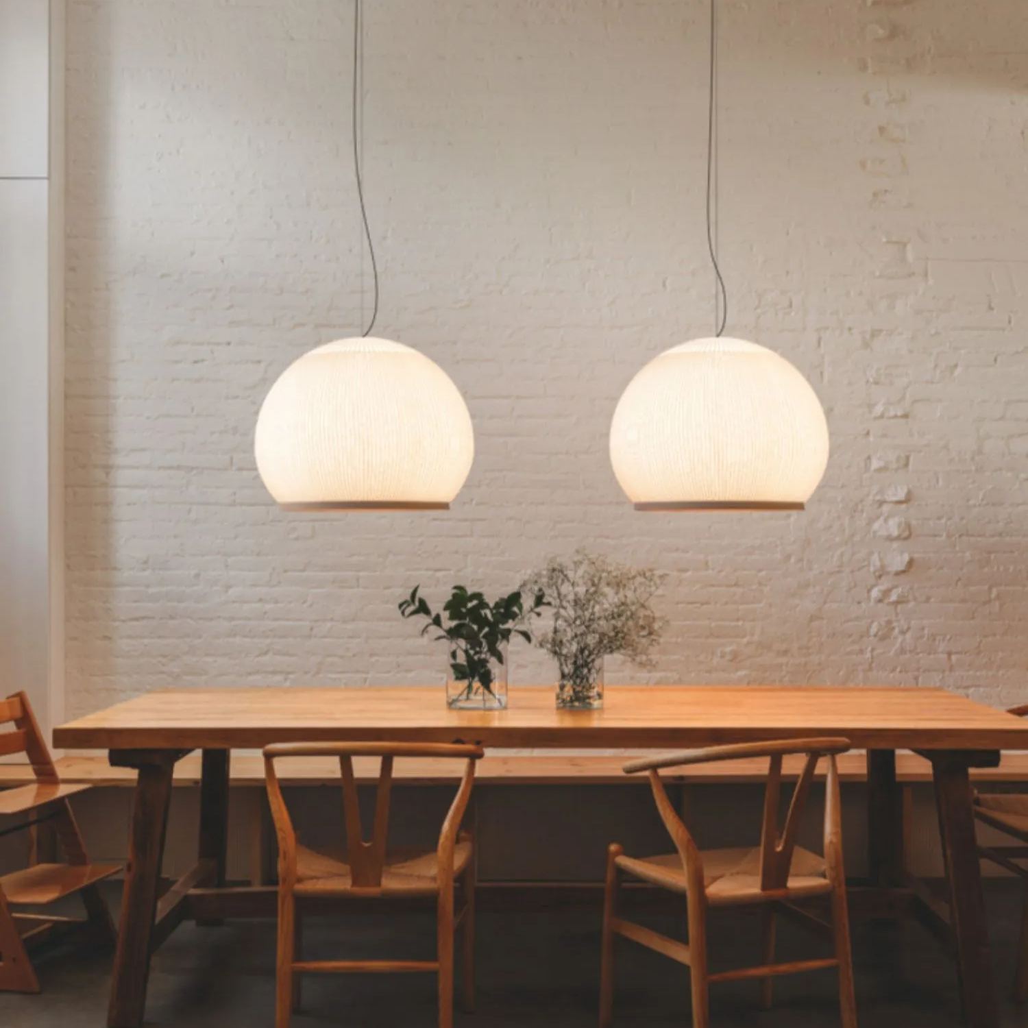 Minimalist Zen Hanging Lamp - Scandi Style Interior Pendant