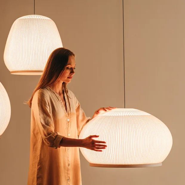 Minimalist Zen Hanging Lamp - Scandi Style Interior Pendant