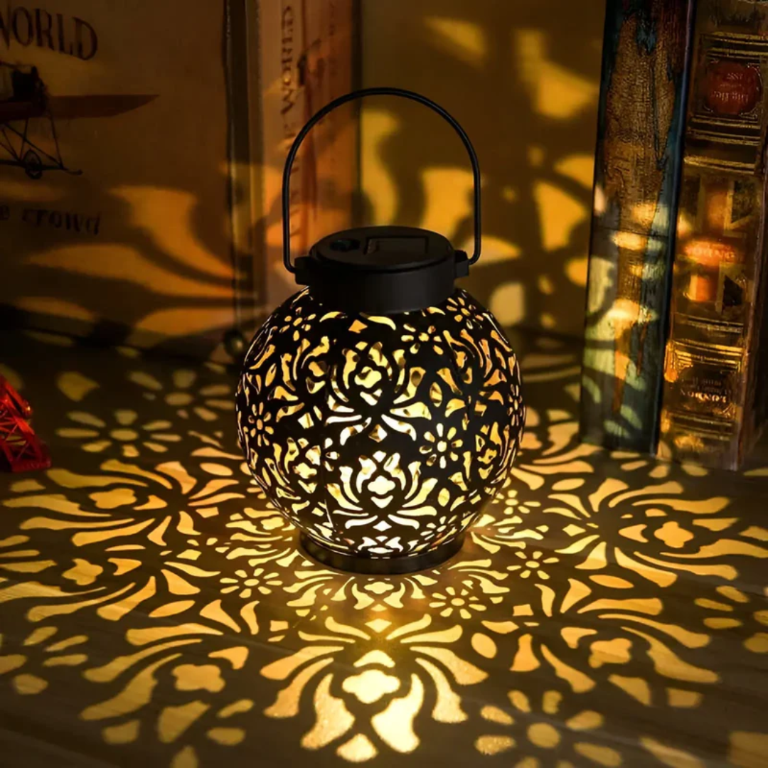 Waterproof LED Outdoor Solar Garden Hanging Lamp