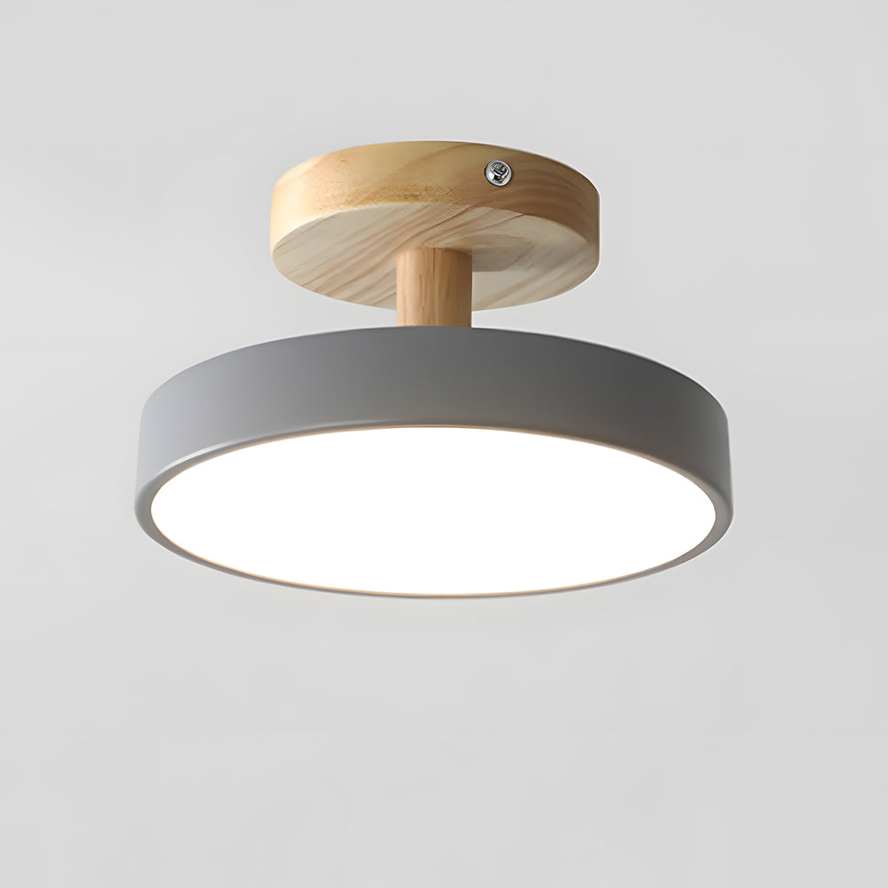 Modern Ceiling Light – Round Flush Mount