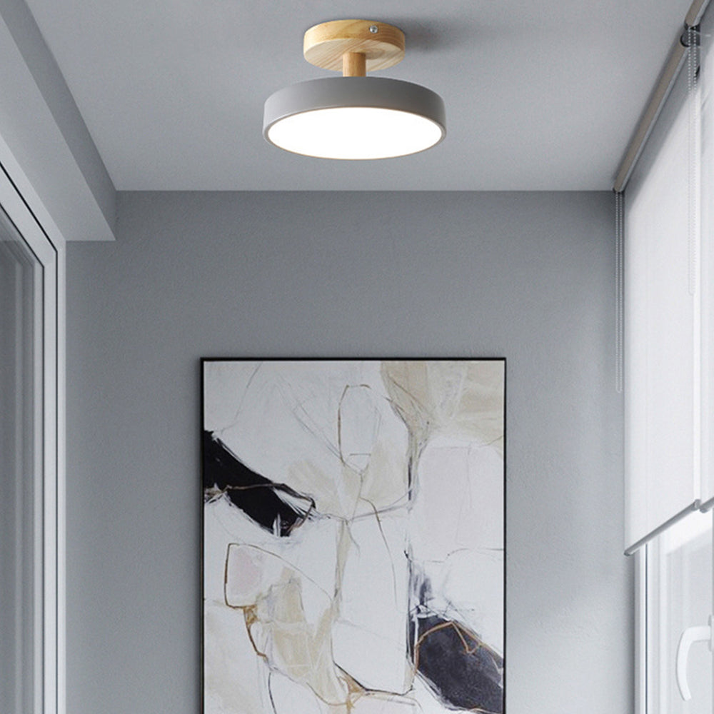 Modern Ceiling Light – Round Flush Mount