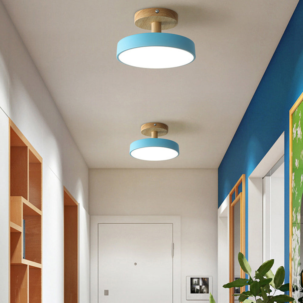 Modern Ceiling Light – Round Flush Mount