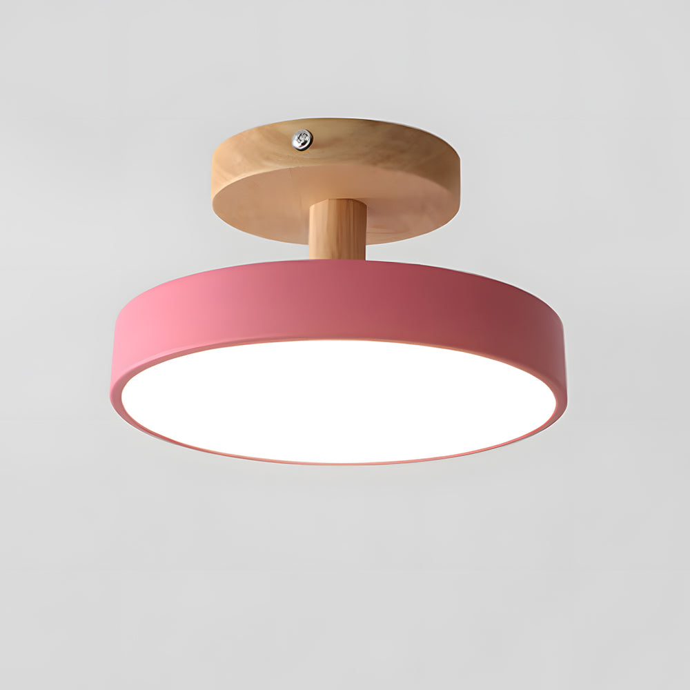 Modern Ceiling Light – Round Flush Mount