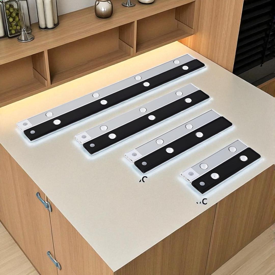 Slim LED Under Cabinet Task Lighting for Kitchen Countertops