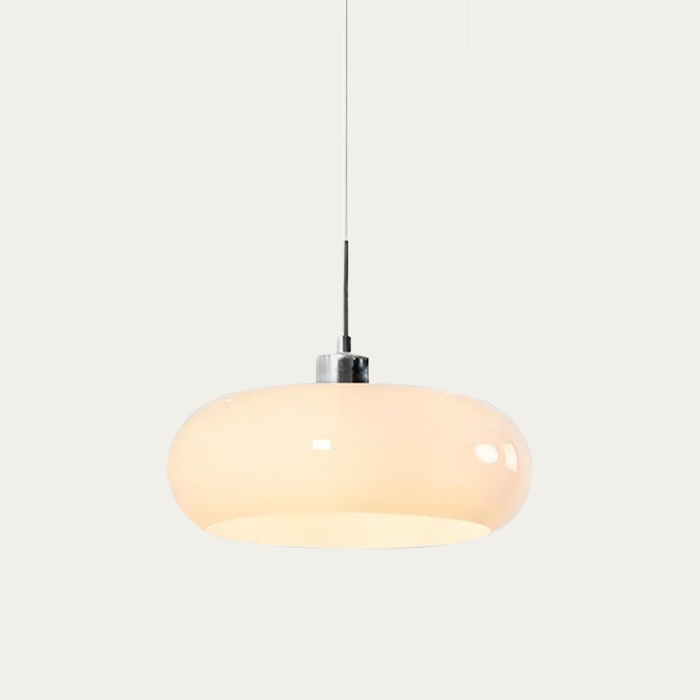Glass Round Pendant Light