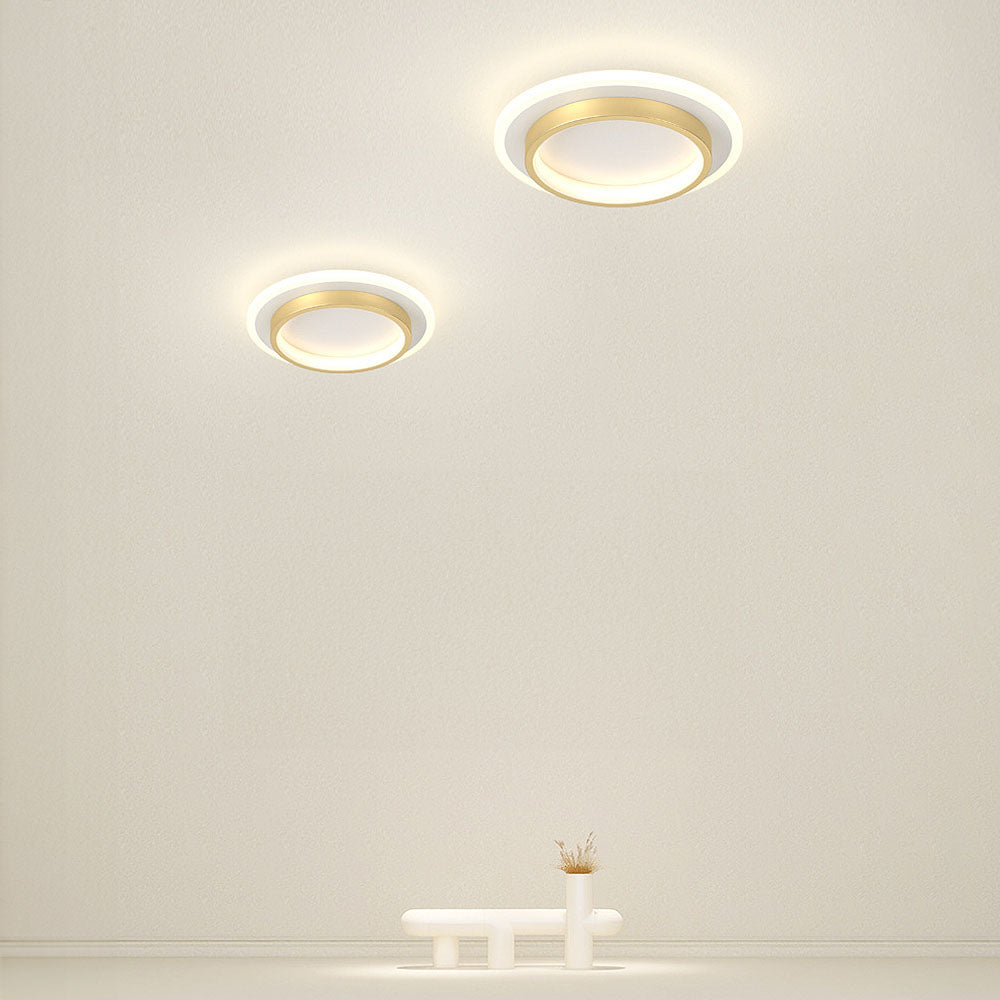 Round LED Ceiling Light - Slim Flush Mount Light