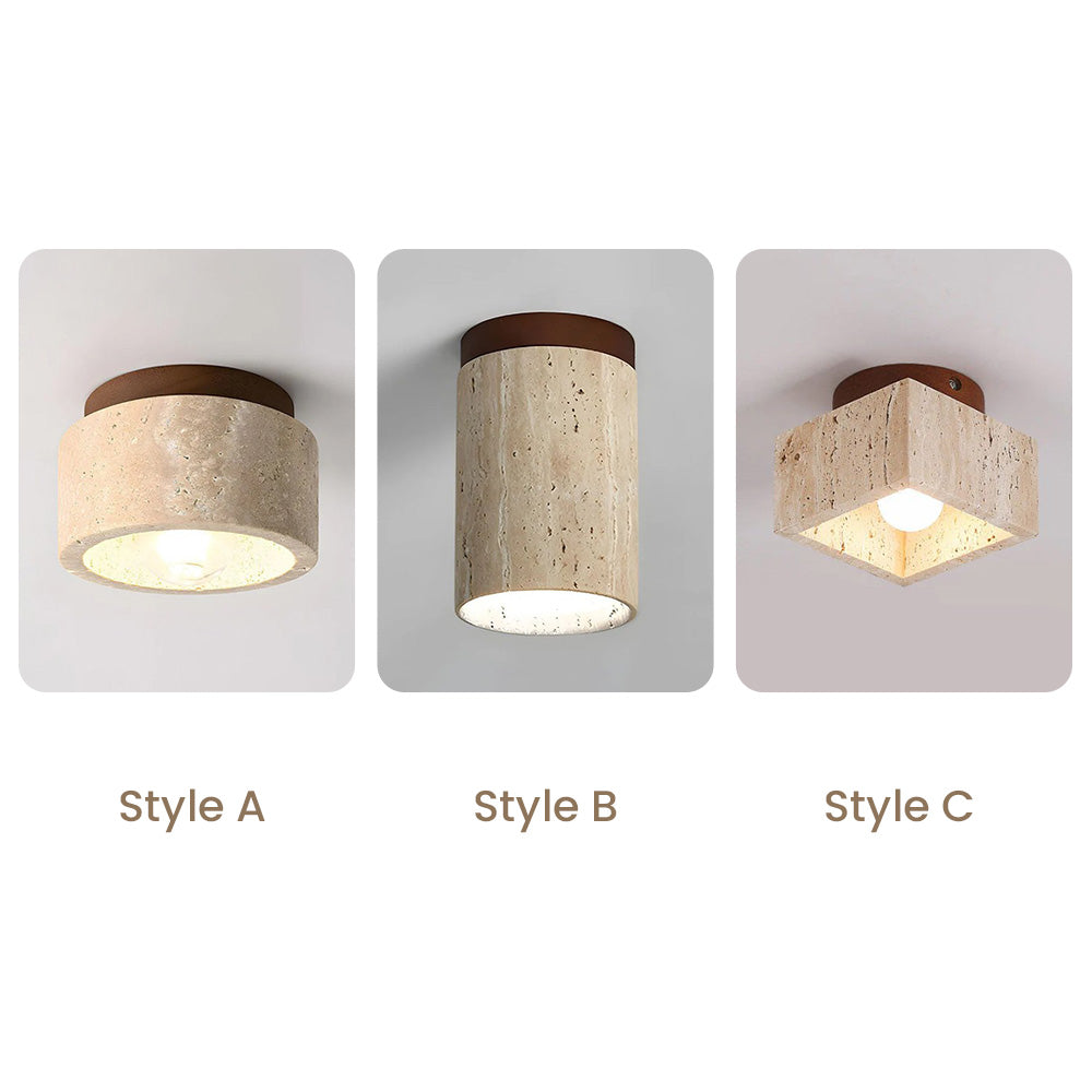 Modern Round Ceiling Light – Flush Mount LED Fixture