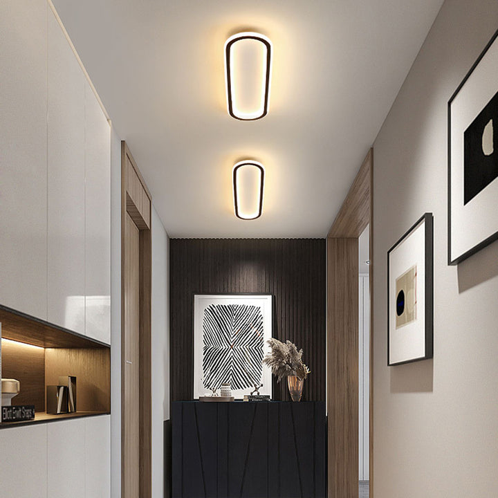 Modern Round LED Ceiling Lamp - Flush Mount Panel Light