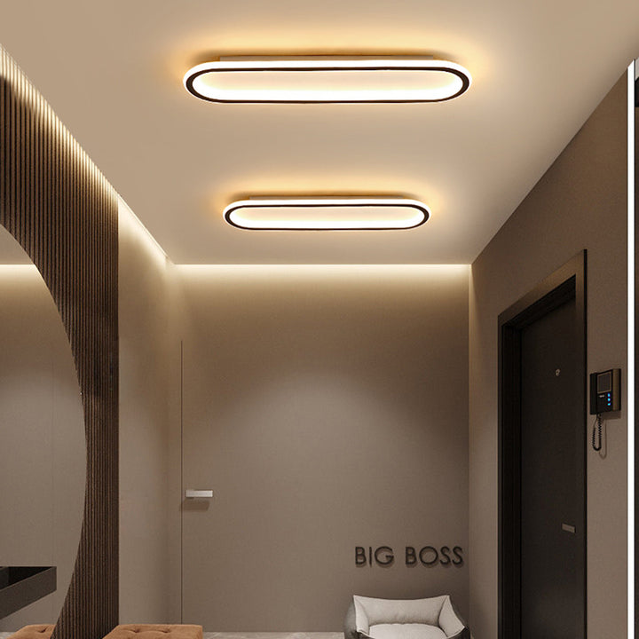 Modern Round LED Ceiling Lamp - Flush Mount Panel Light
