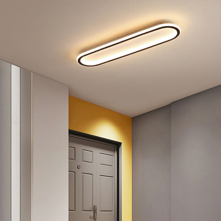 Modern Round LED Ceiling Lamp - Flush Mount Panel Light