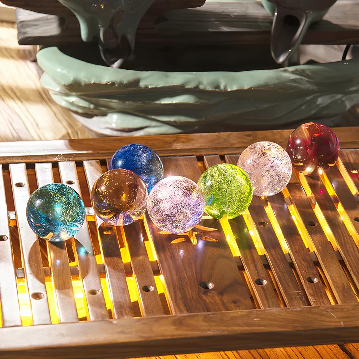 Glass LED Spheres