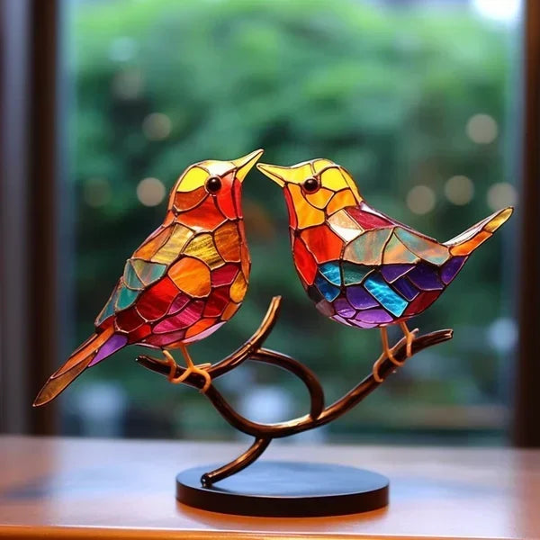 Handmade Bird Art Statue