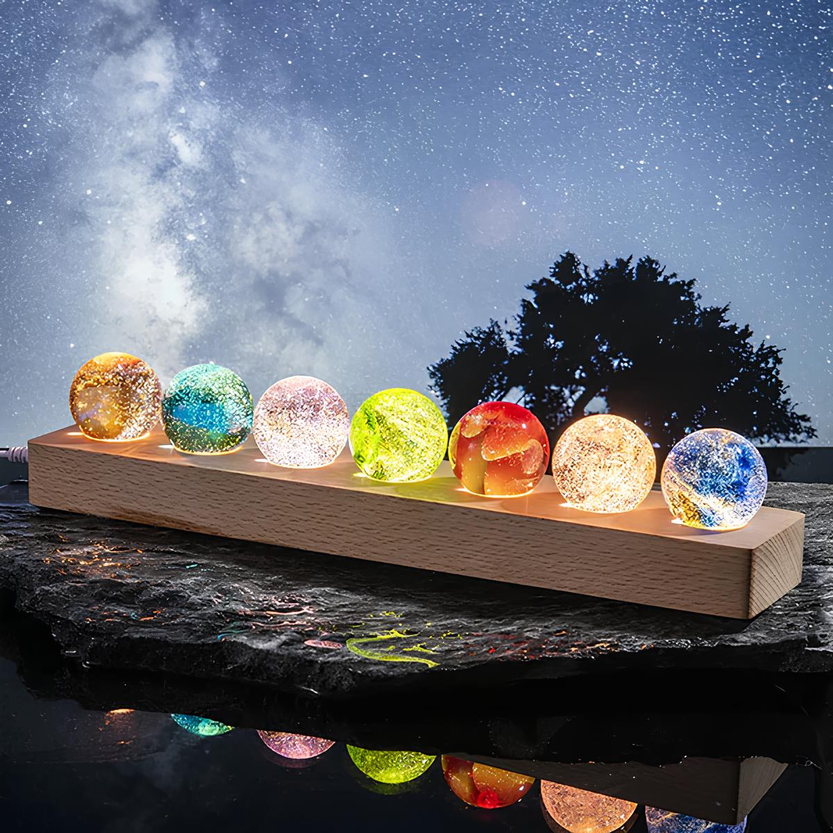 Glass LED Spheres