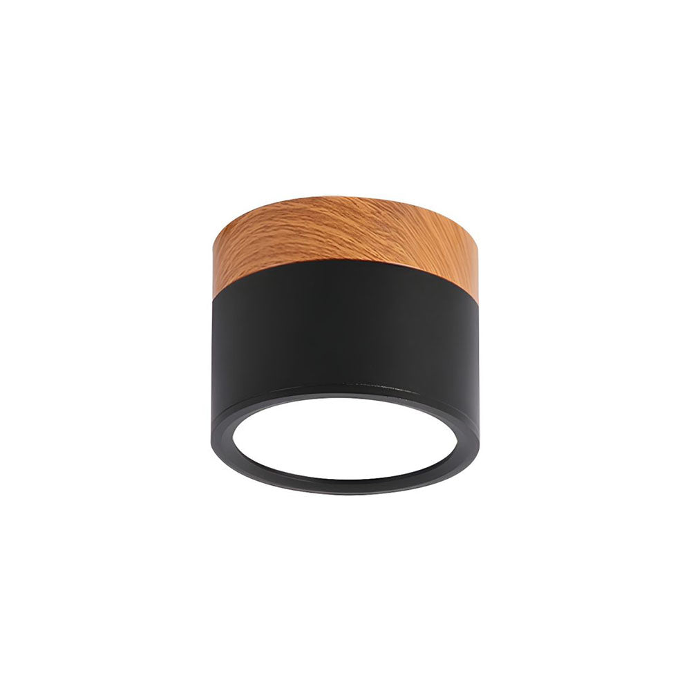 Small Cylinder Flush Mount Ceiling Light