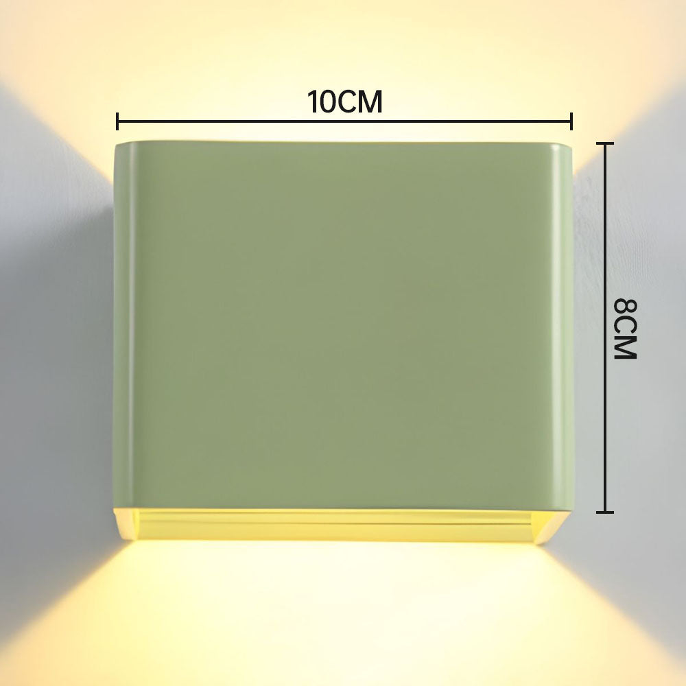 Wall Light Up Down Cube