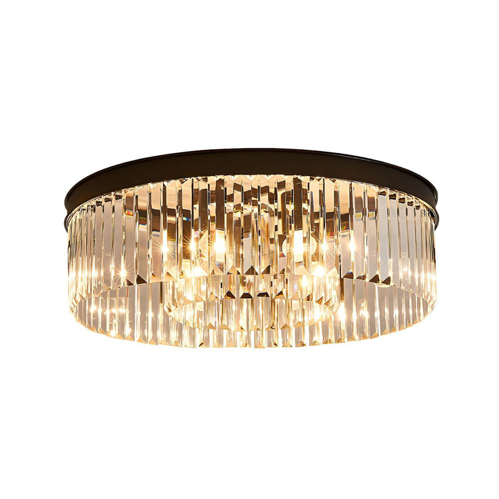 Modern Round Ceiling Light – Fixed Flush Mount LED Fixture