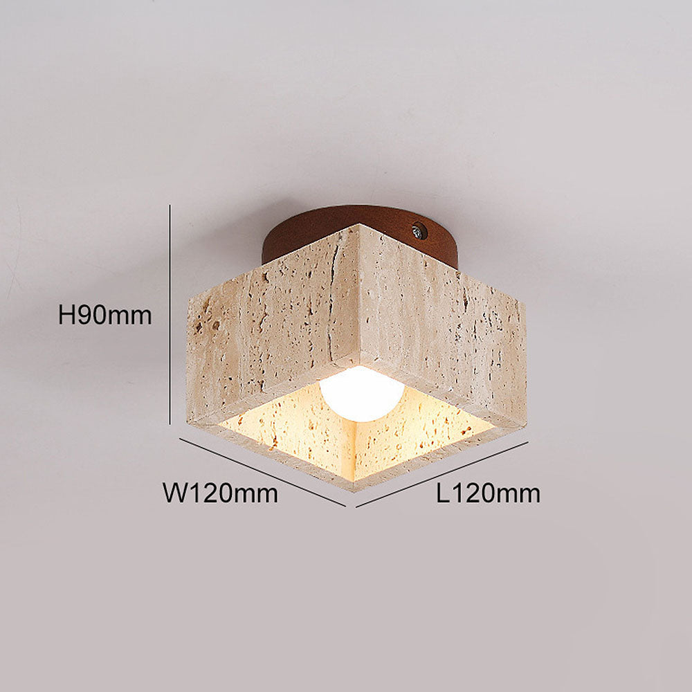 Modern Round Ceiling Light – Flush Mount LED Fixture