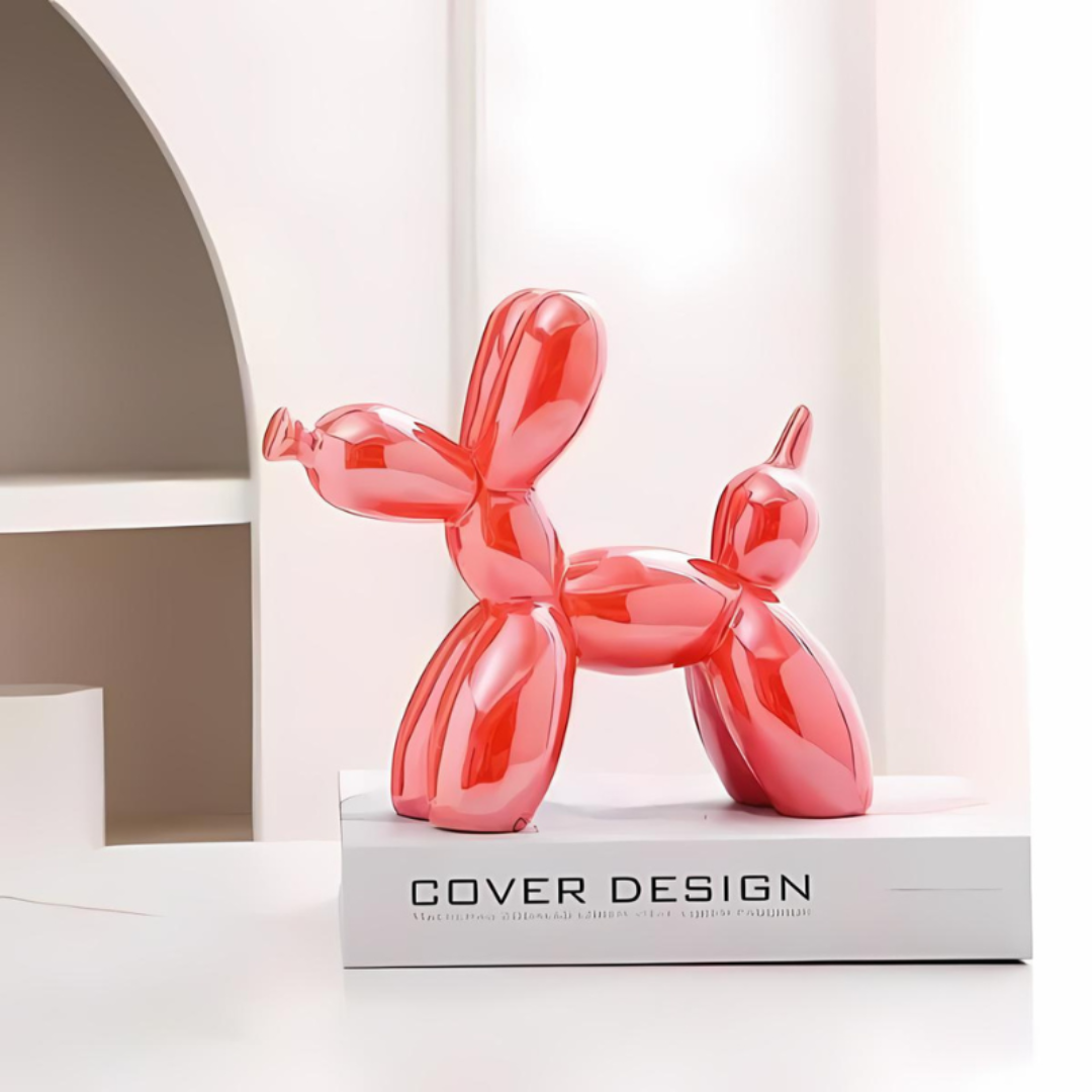 Decorative Ceramic Balloon Dog Sculpture