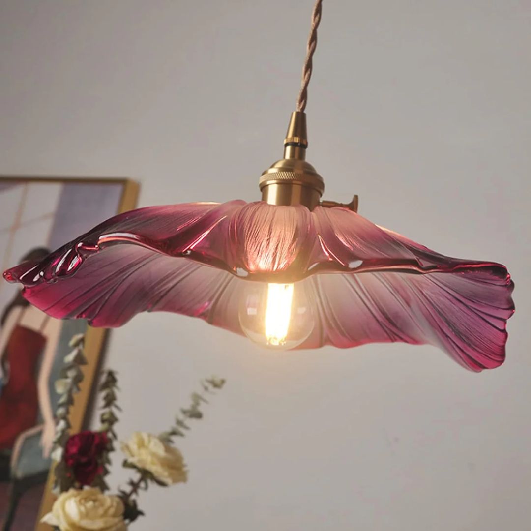 Modern Floral Pendant Light