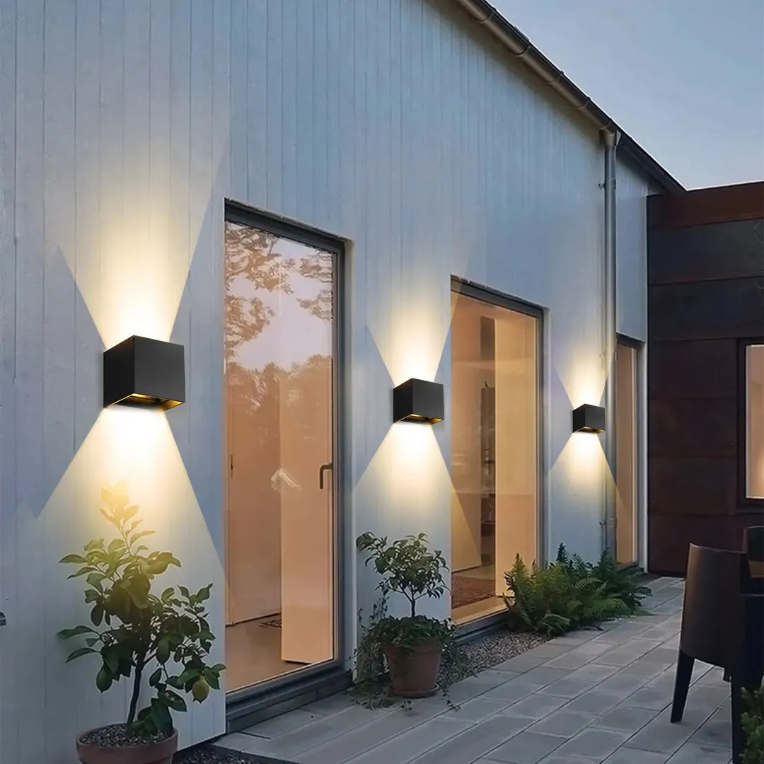 LED Wall Lights Cube Shape