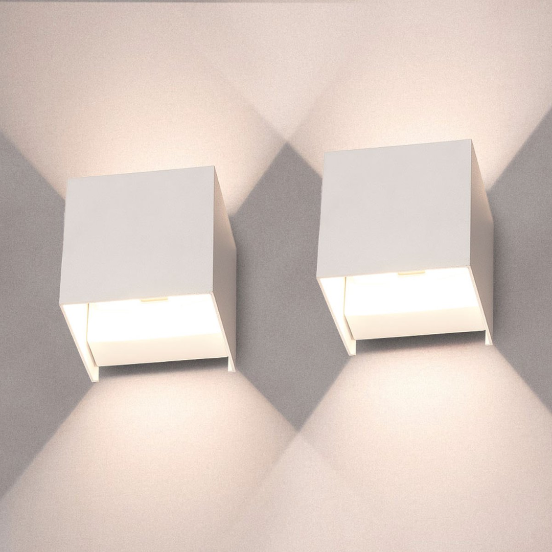LED Wall Lights Cube Shape