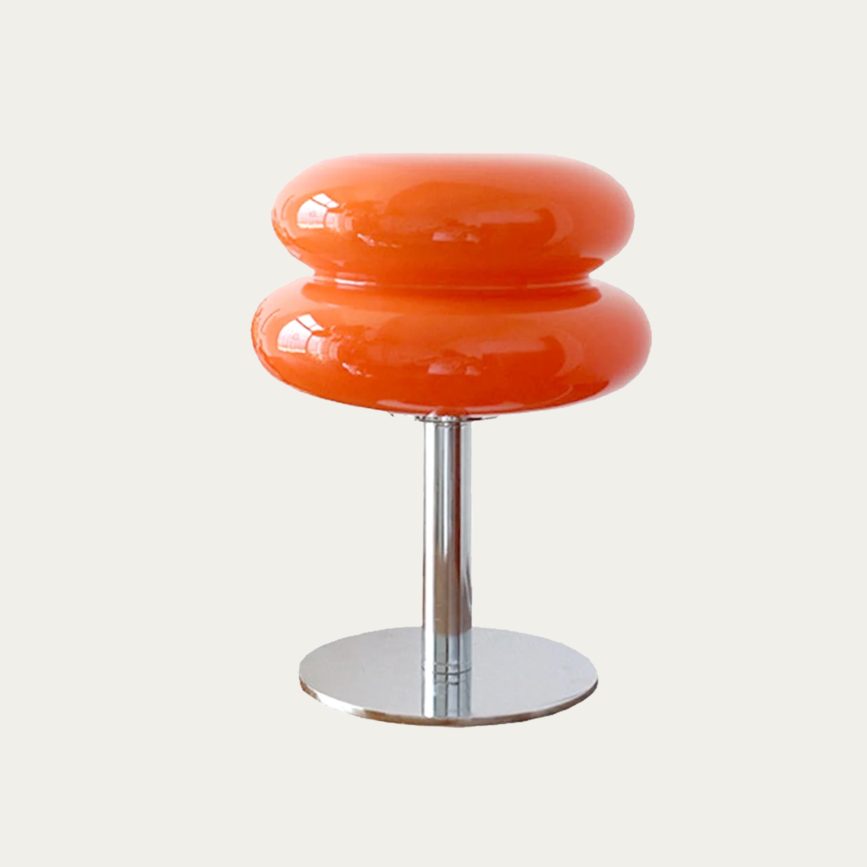 Minimalist Clear Table Lamp - Modern Mushroom Light