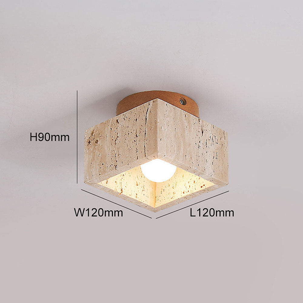 Modern Round Ceiling Light – Flush Mount LED Fixture