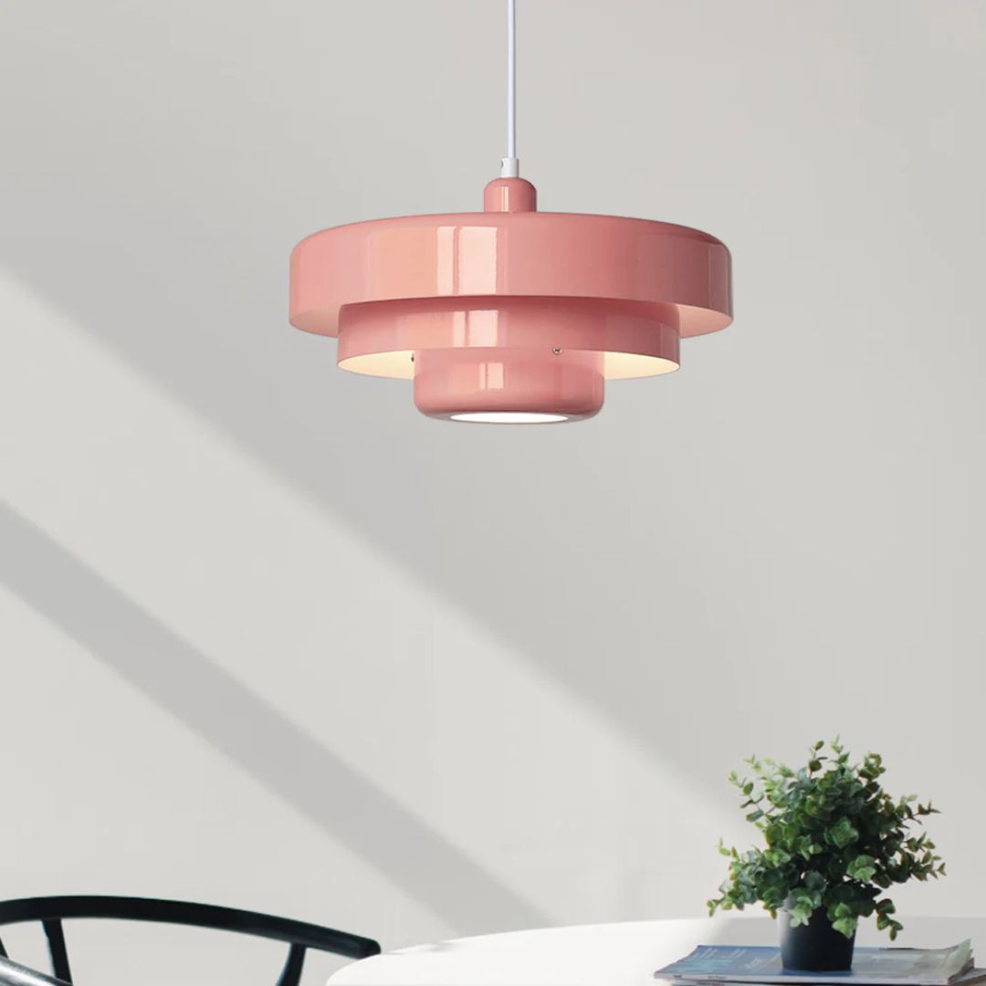 Modern Tiered Pendant Light – Multi-Layered Ceiling Lamp