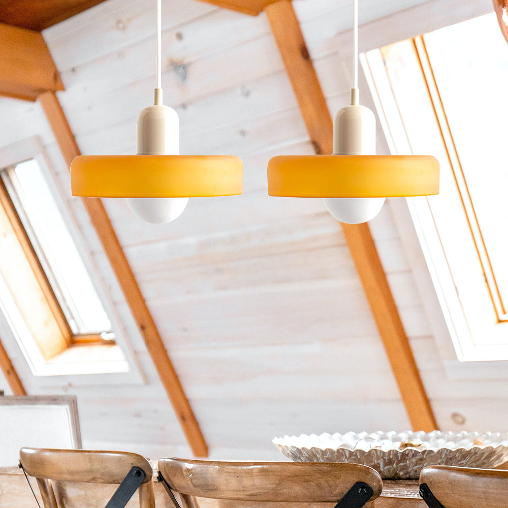 Modern 2-Light Pendant Lamp