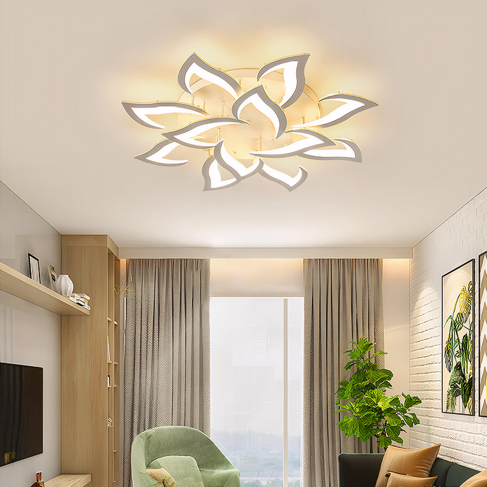 Flower Petal Ceiling Light