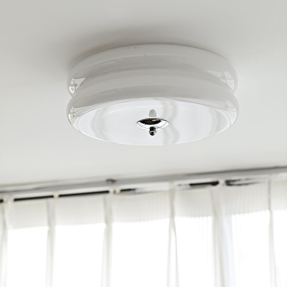 Circular Flush Mount Ceiling Light – Integrated LED