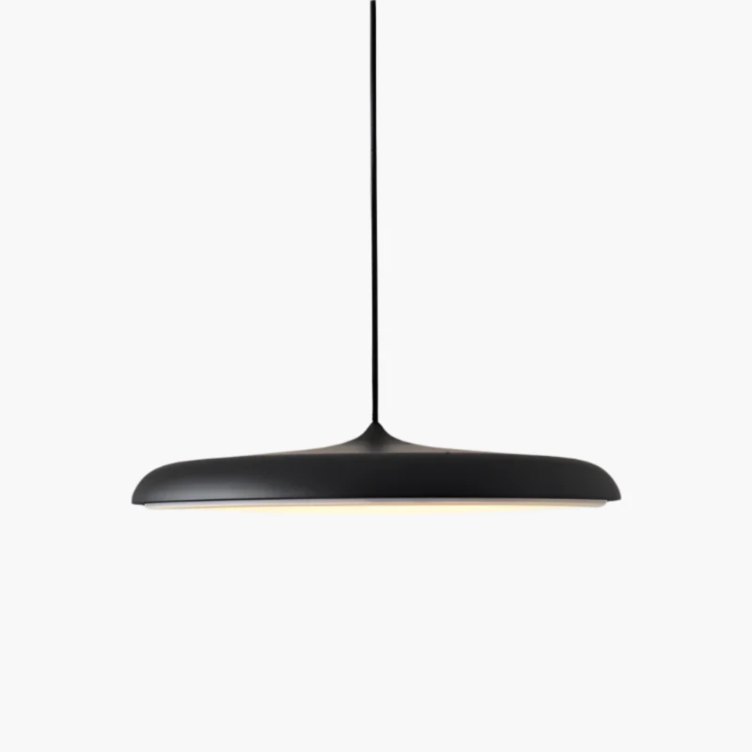 Modern Round Pendant Light - Hanging Lamp with Cable
