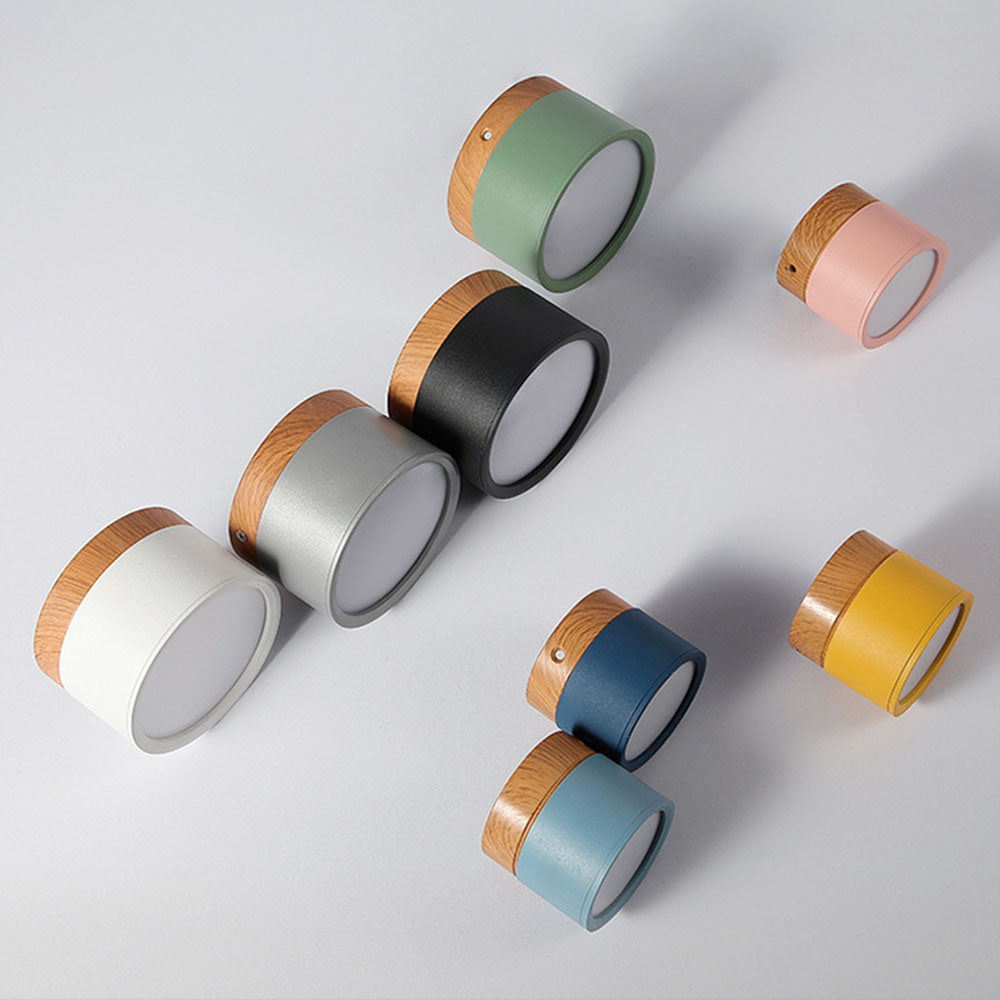 Small Cylinder Flush Mount Ceiling Light