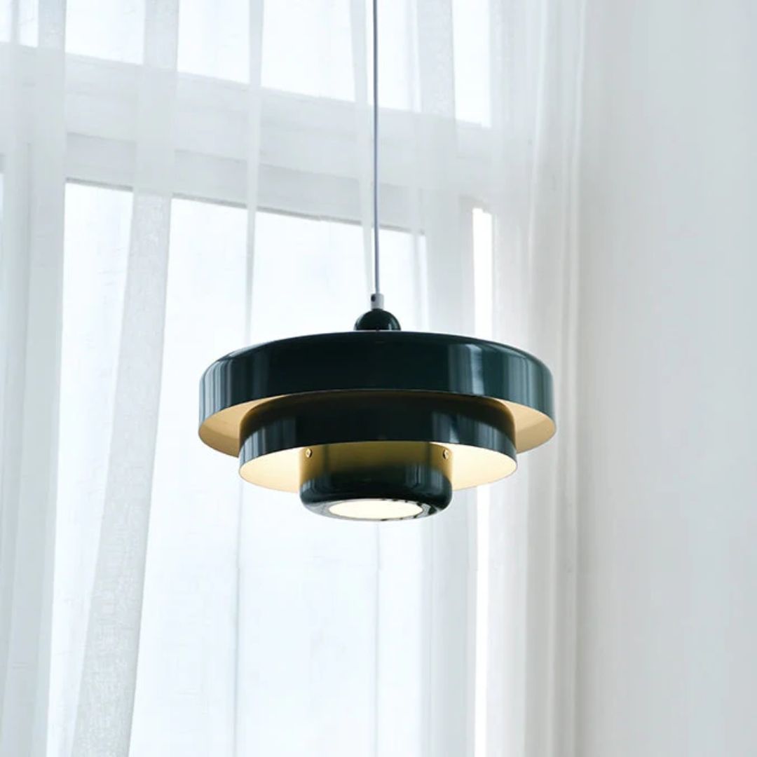 Modern Tiered Pendant Light – Multi-Layered Ceiling Lamp