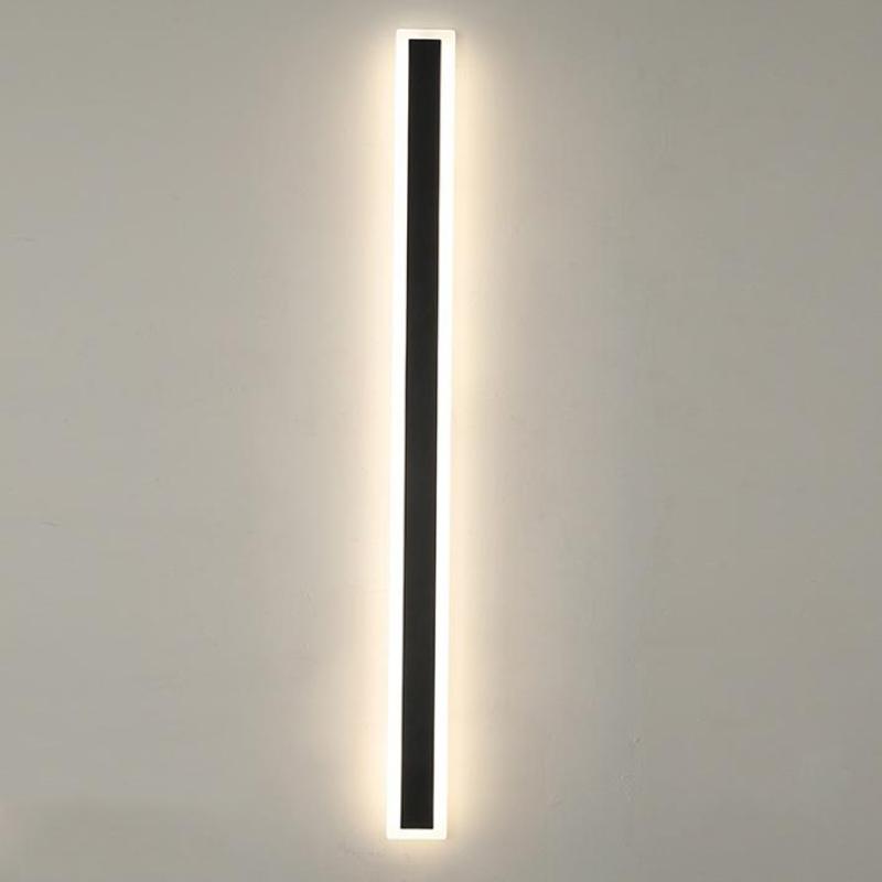 Modern Linear Outdoor Wall Lamp