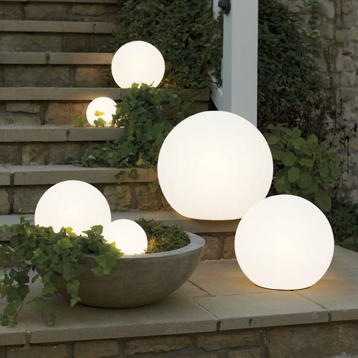 Outdoor Garden Sphere Lamps