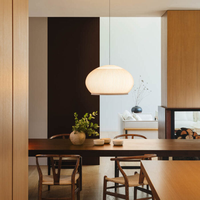 Minimalist Zen Hanging Lamp - Scandi Style Interior Pendant