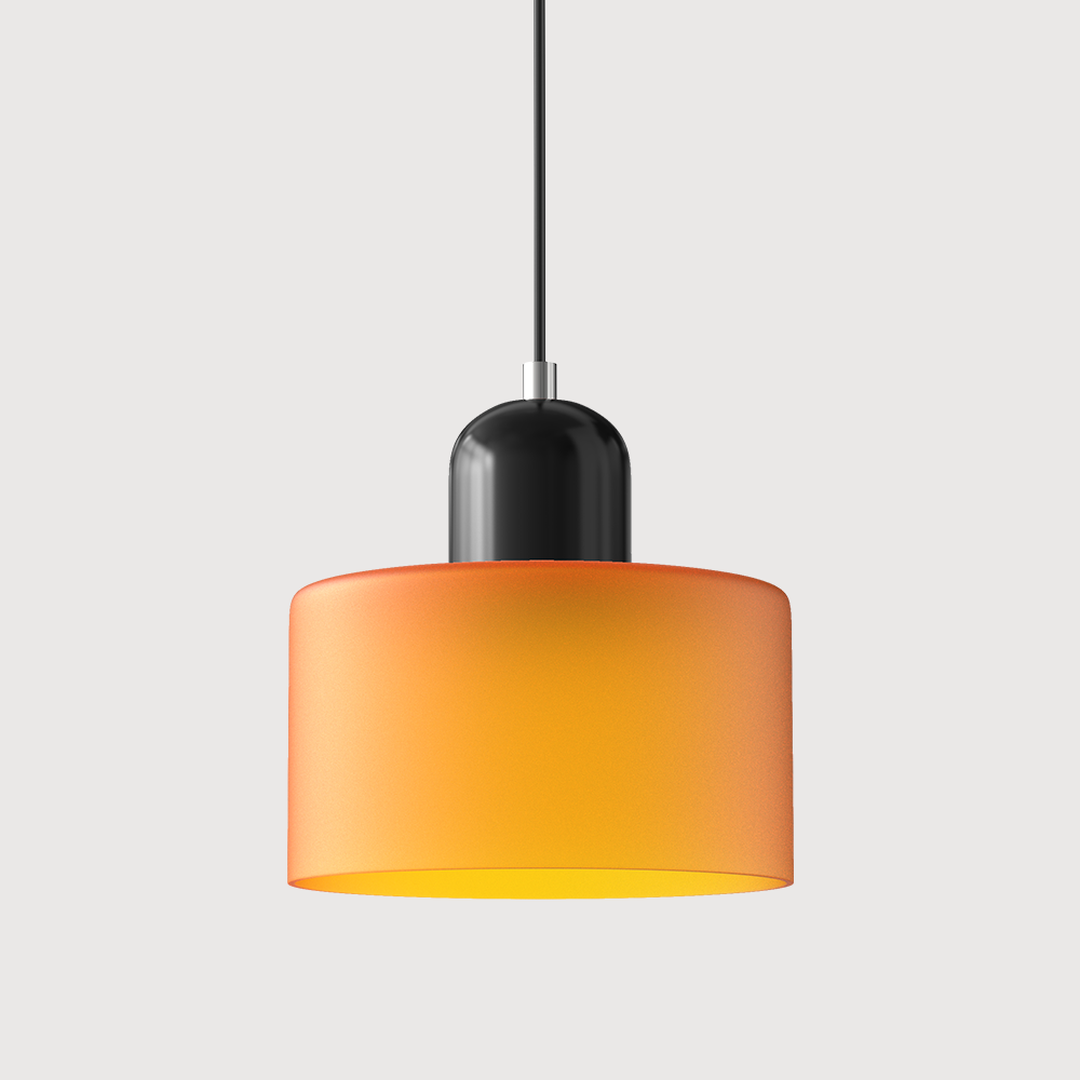 Bauhaus-Style Glass Pendant Lamp
