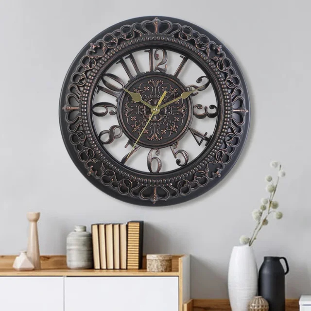 Minimalist Frameless Wall Clock - Smooth Movement
