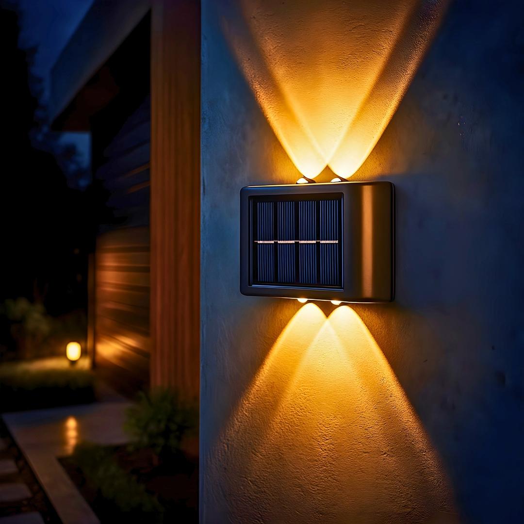 Solar LED Wall Lamps Outdoor