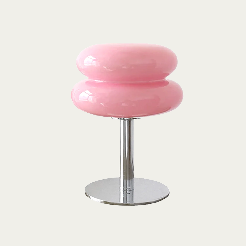 Minimalist Clear Table Lamp - Modern Mushroom Light