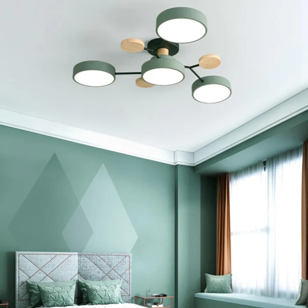 Modern Round LED Ceiling Light – Flush Mount Panel