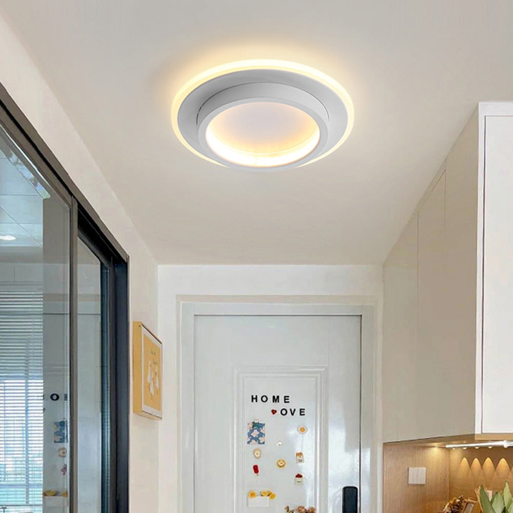 Round LED Ceiling Light - Slim Flush Mount Light