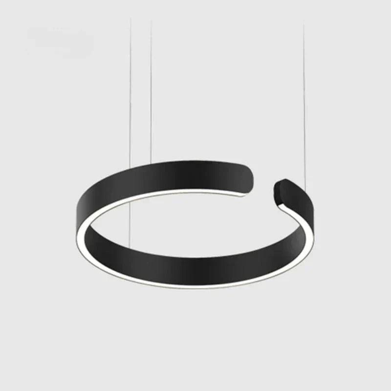 Modern Circular Pendant Light – Ring Shape Ceiling Fixture