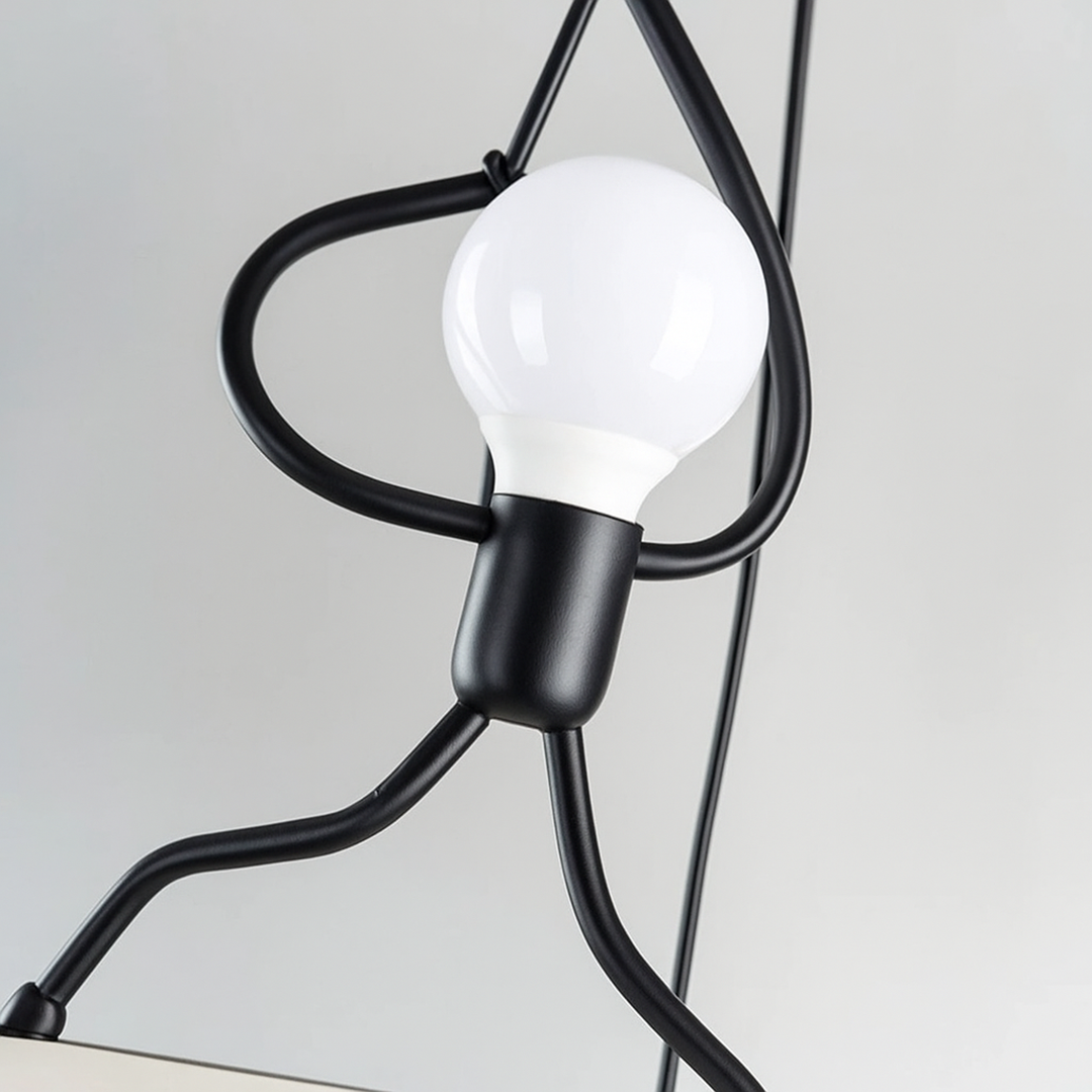 Iron pendant lamp | Retro industrial style