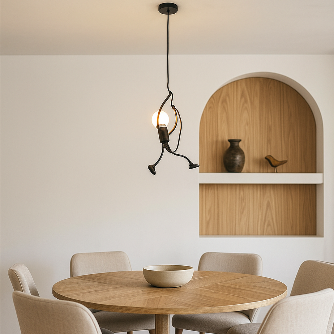 Iron pendant lamp | Retro industrial style