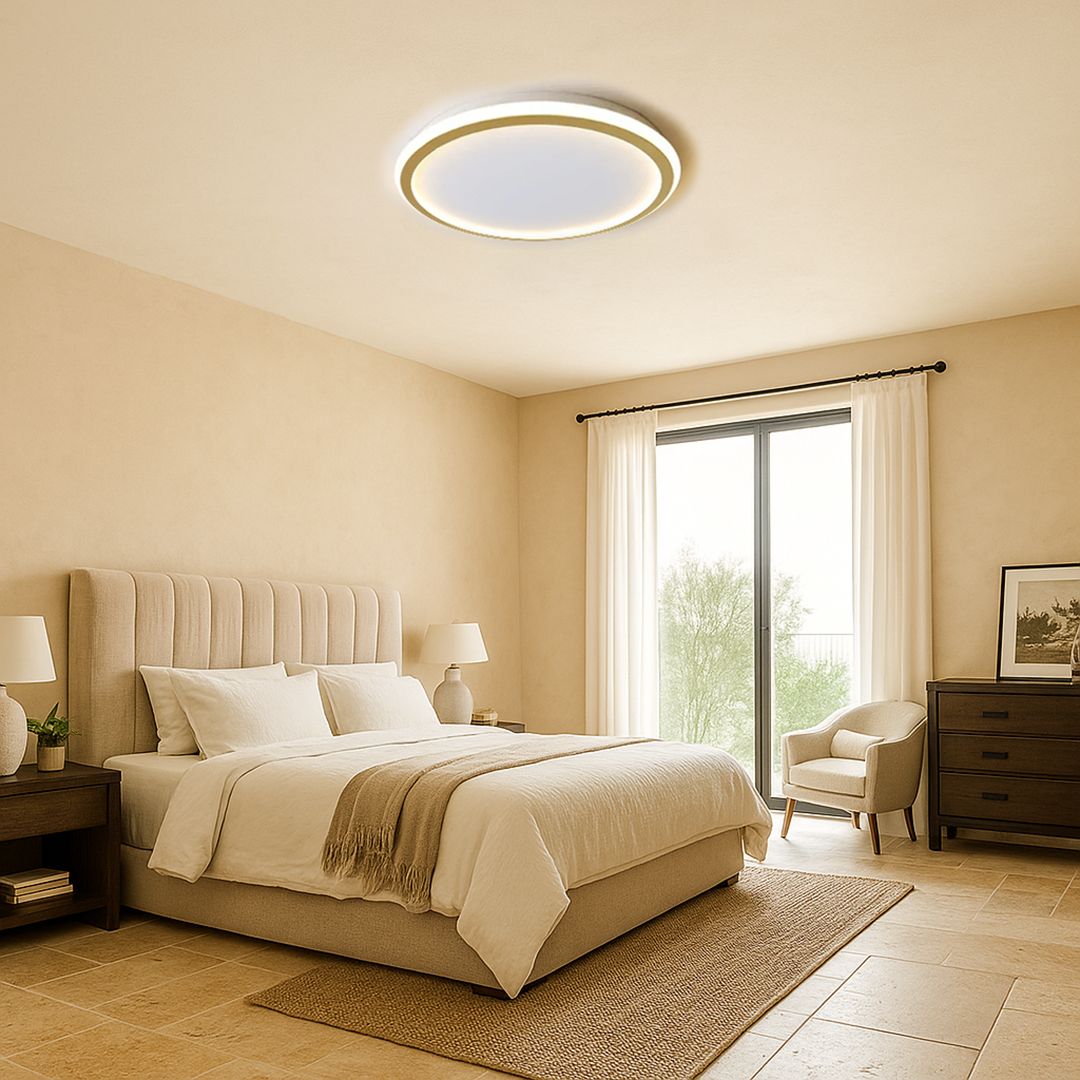 Scandinavian round ceiling lamp | Modern design