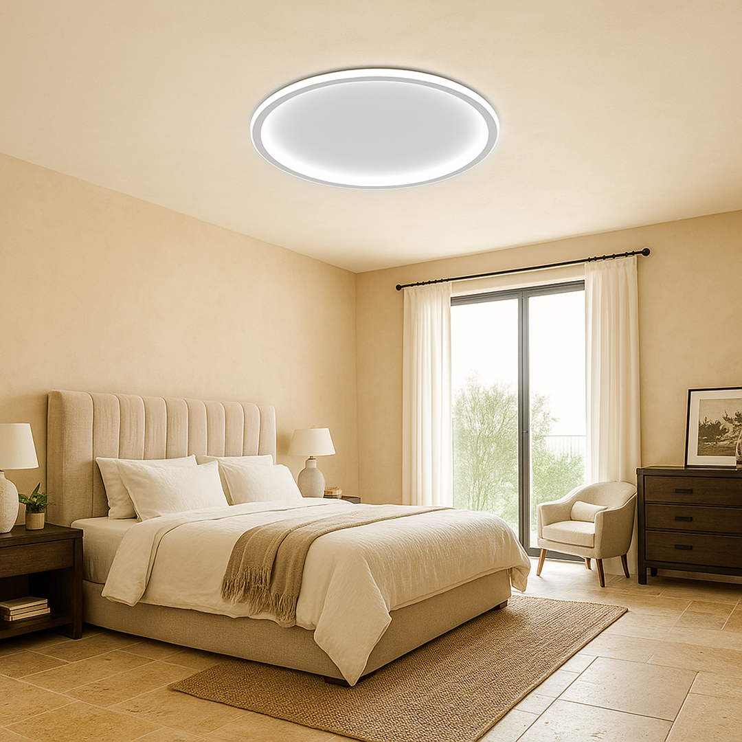 Scandinavian round ceiling lamp | Modern design